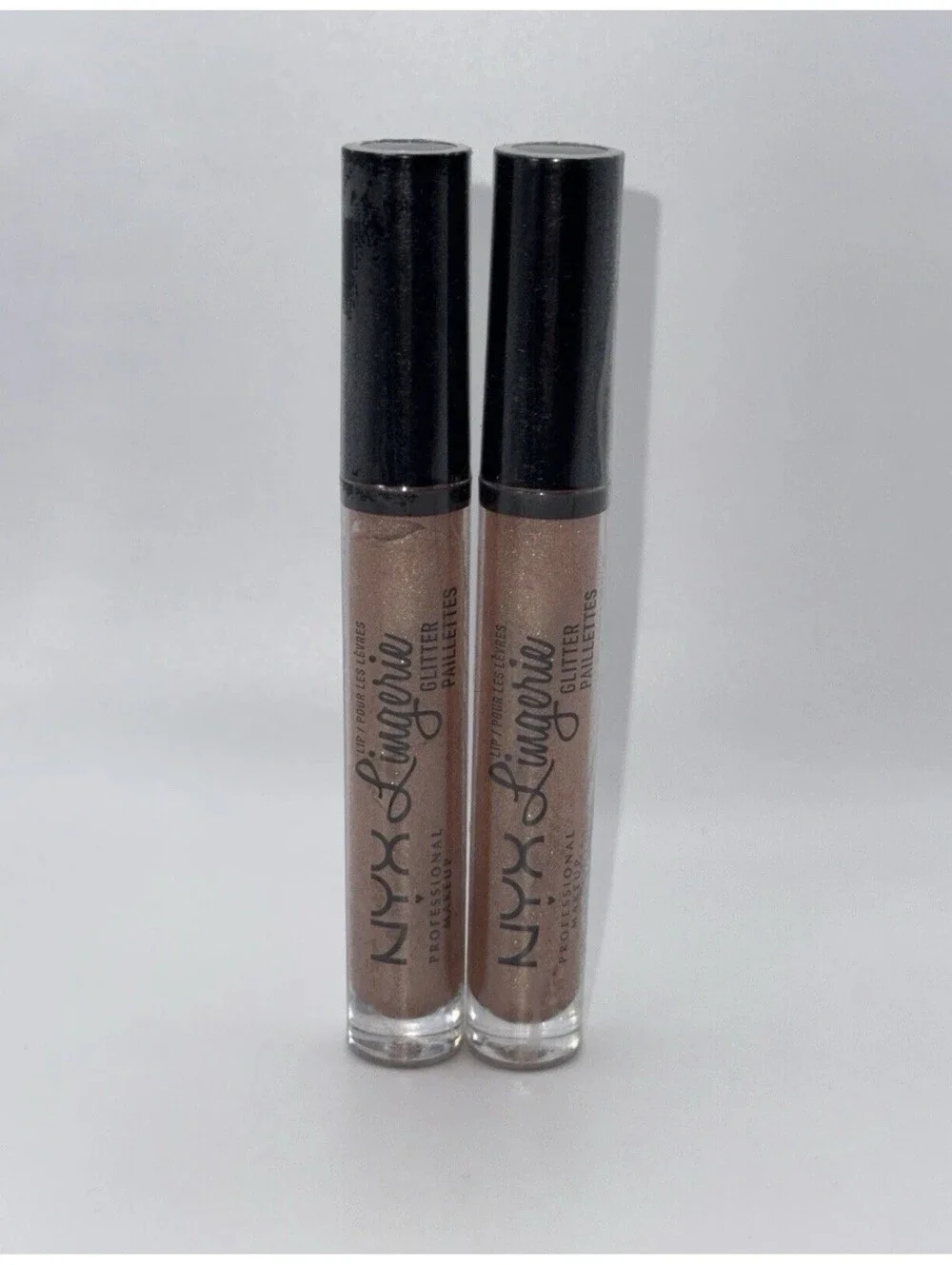 2 NYX Lip Lingerie Glitter LLGLI05 Sable